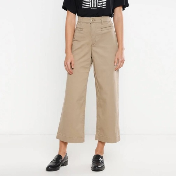 Women’s Levi’s Ribcage Wide Leg Cropped Pants Size 26 x 26 - Picture 3 of 9